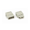 Insert HM modulaire, Raccordement à Sertir, femelle, 3 pin, 40A, Polycarbonate 